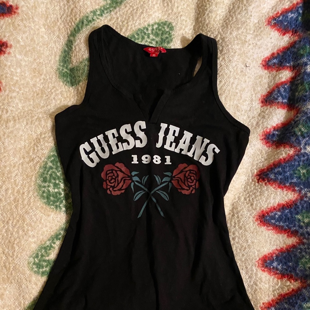 guess tank top vintage
